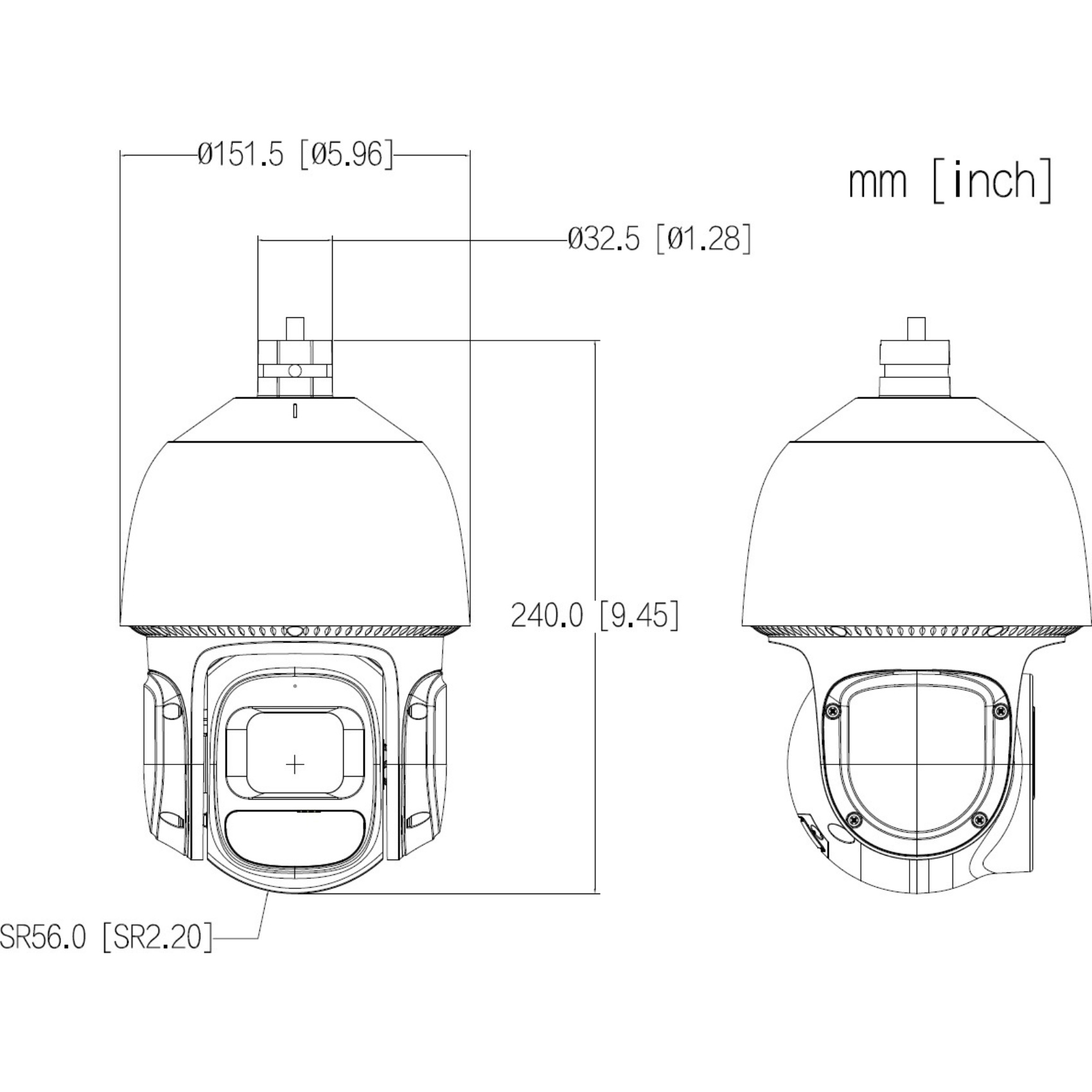 IP-камера DAHUA DH-SD3D416NB-GNY