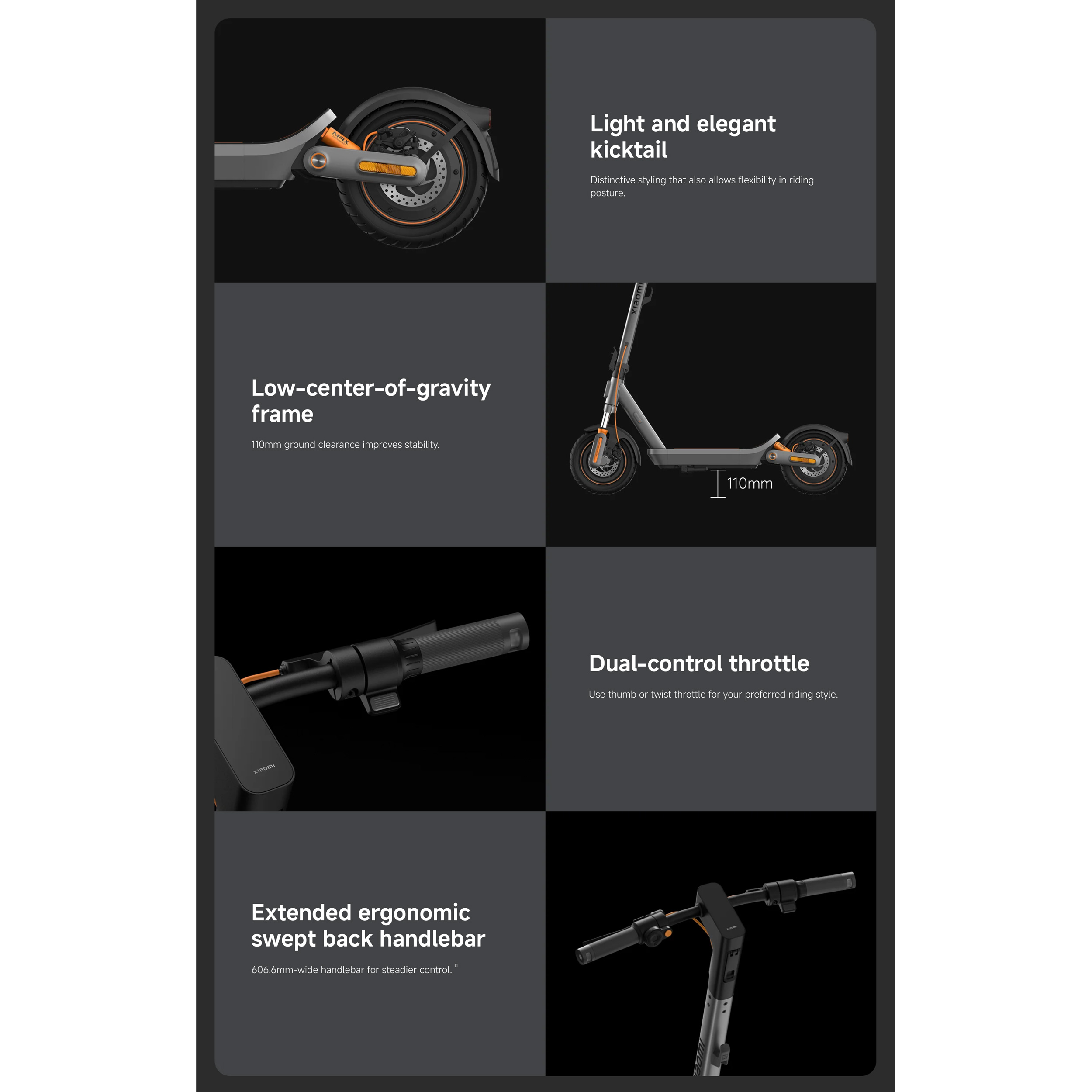 Електросамокат XIAOMI Electric Scooter 6 Max (BHR08QLGL)