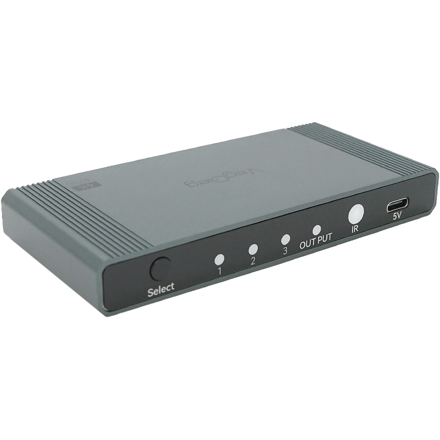 HDMI свитч 3 to 1 VEGGIEG V-HD10