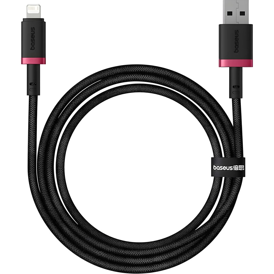 Кабель BASEUS Dura Series Fast Charging Cable USB to Lightning 1м Black/Red (P10377801U01-01)