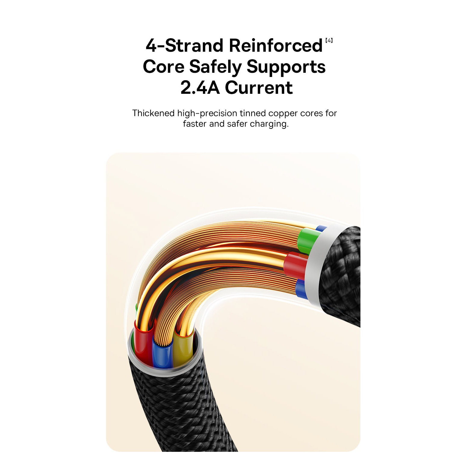 Кабель BASEUS Dura Series Fast Charging Cable USB to Lightning 1м Black/Red (P10377801U01-01)