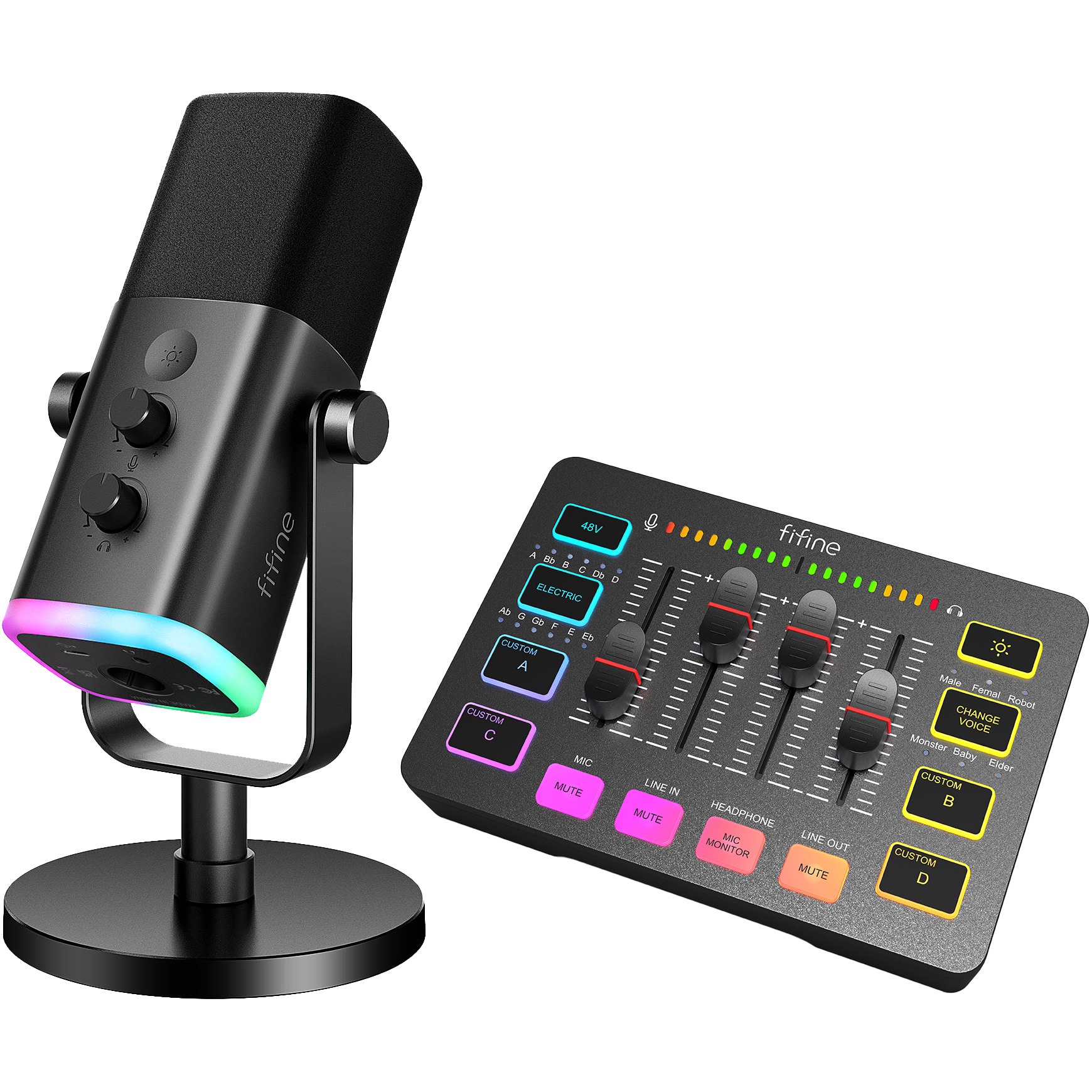 Комплект для блогера FIFINE KS5 Black