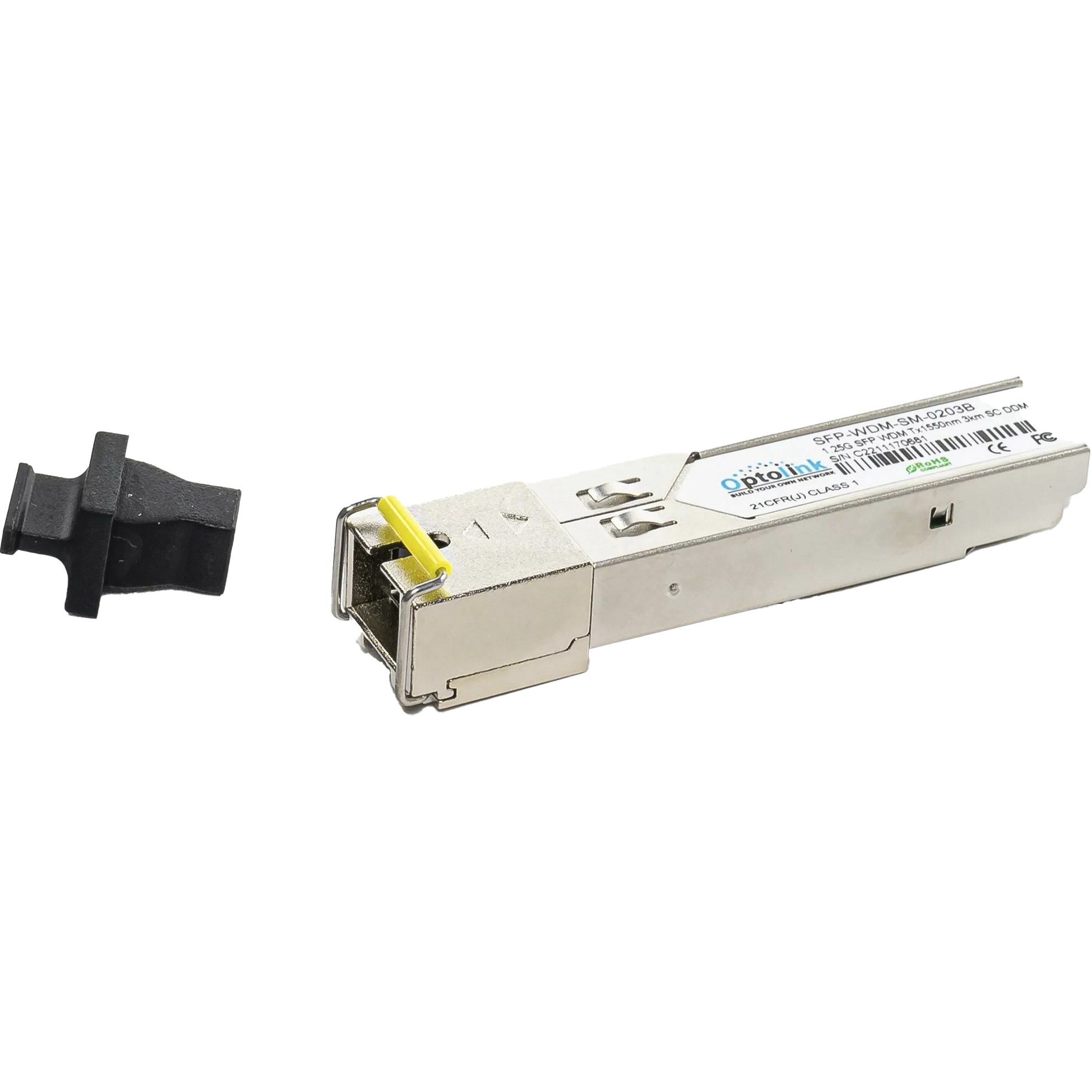 Модуль OPTOLINK SFP-WDM-SM-0203B SFP 1.25GbE Tx1550/Rx1310 3km SM SC