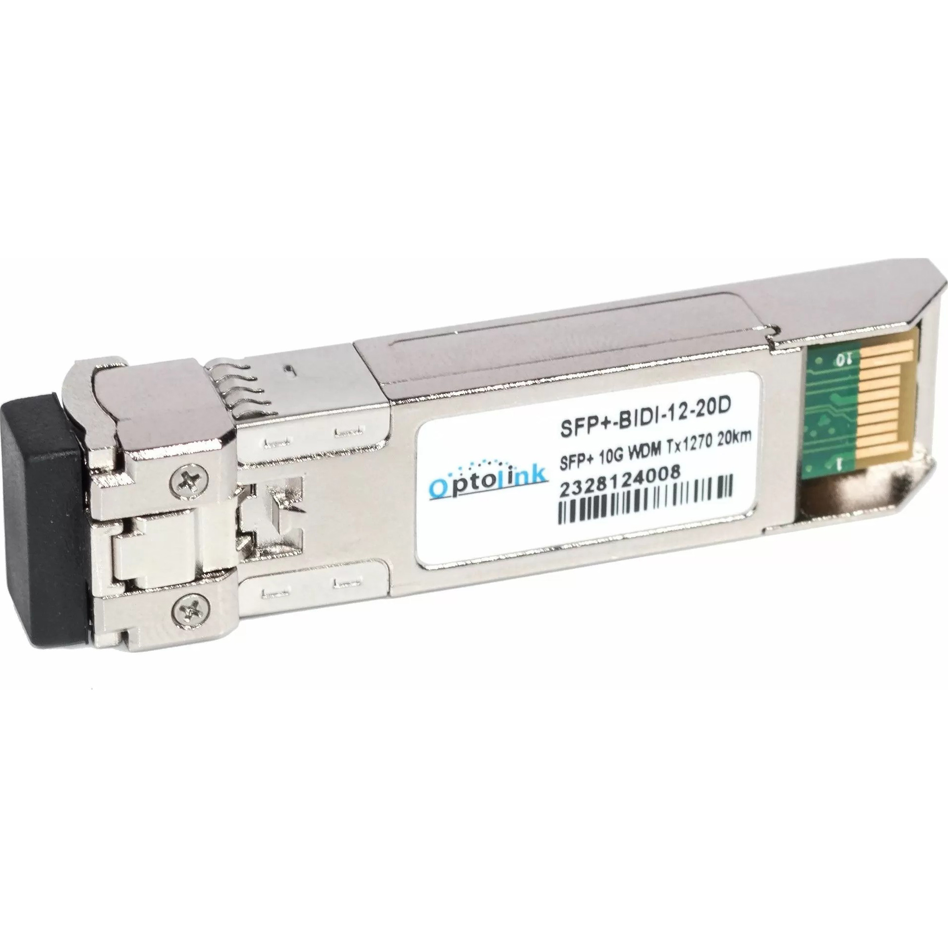 Модуль OPTOLINK SFP+-BIDI-12-20D SFP+ 10GbE Tx1270/Rx1330 20km SM LC