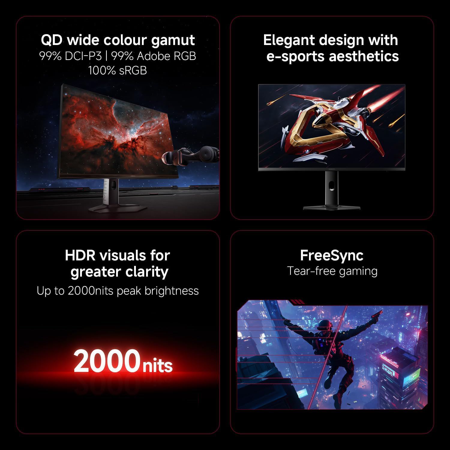 Монітор 27" XIAOMI Mi Mini LED Gaming Monitor G Pro 27Qi 2026 (ELA6394EU)