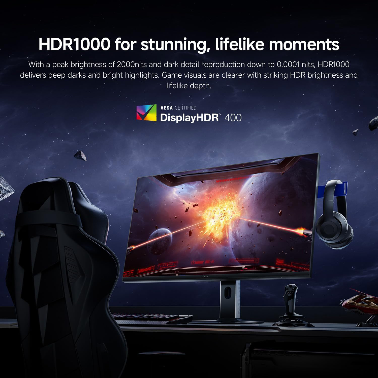 Монітор 27" XIAOMI Mi Mini LED Gaming Monitor G Pro 27Qi 2026 (ELA6394EU)
