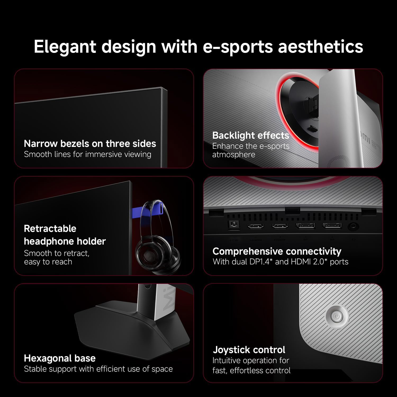 Монітор 27" XIAOMI Mi Mini LED Gaming Monitor G Pro 27Qi 2026 (ELA6394EU)