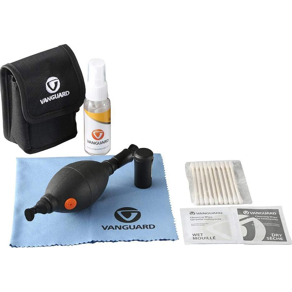 Набір для чищення гаджетів та електроніки VANGUARD 6-in-1 Cleaning Kit 60мл 46шт