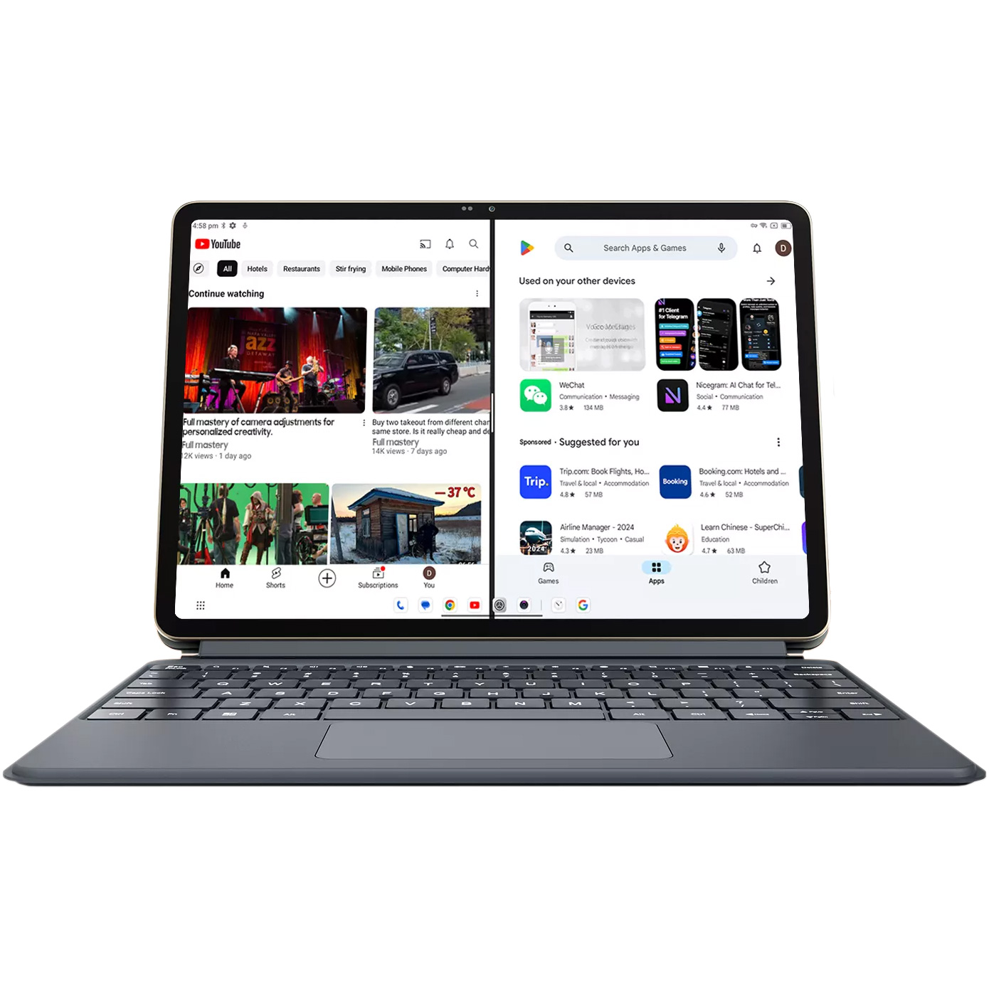 Планшет BLACKVIEW Mega 12 SET 12/256GB Space Gray (6931548325307)