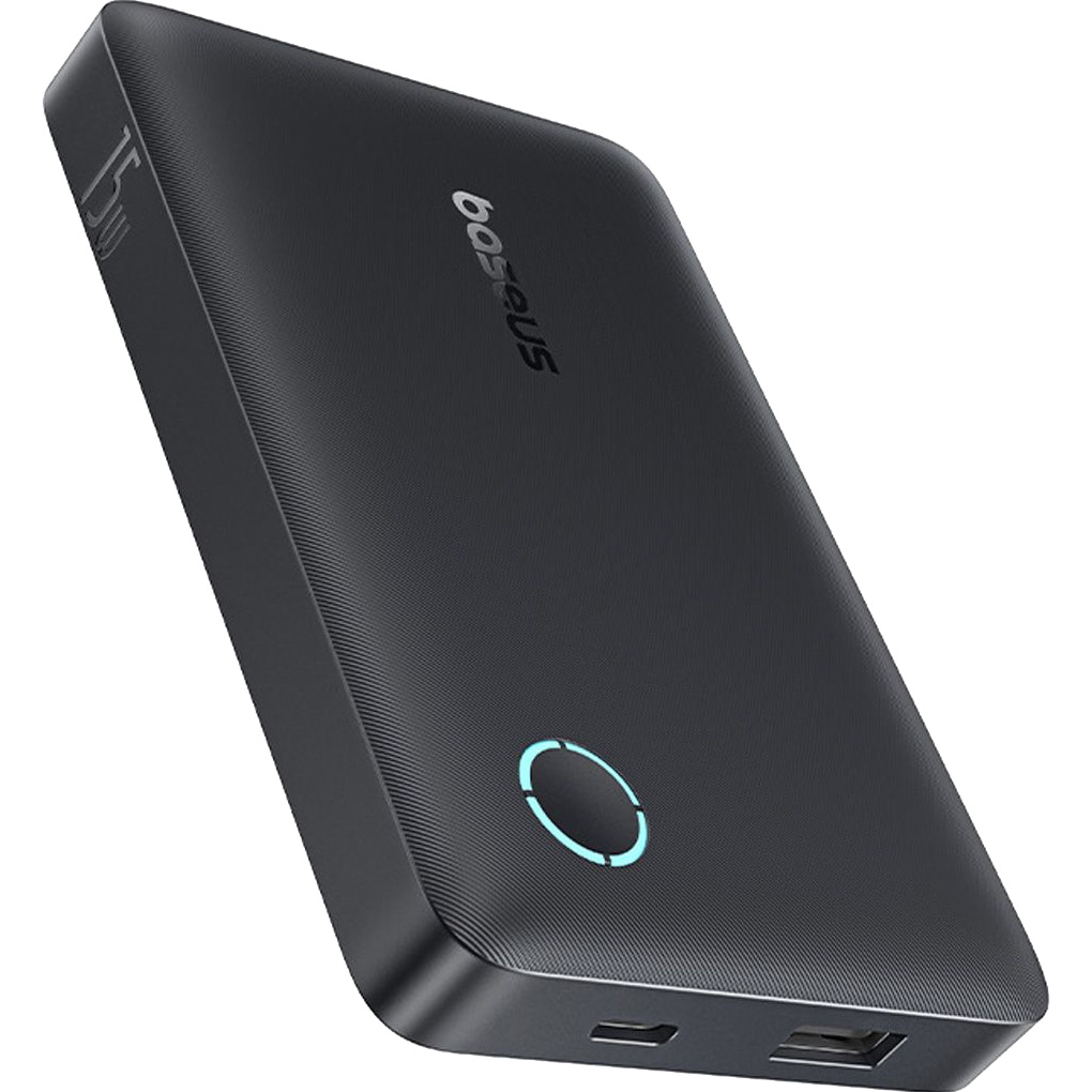 Повербанк BASEUS EnerFill FP11 Fast Charging Power Bank 15W 10000mAh Cosmic Black (P1008210C123-00)