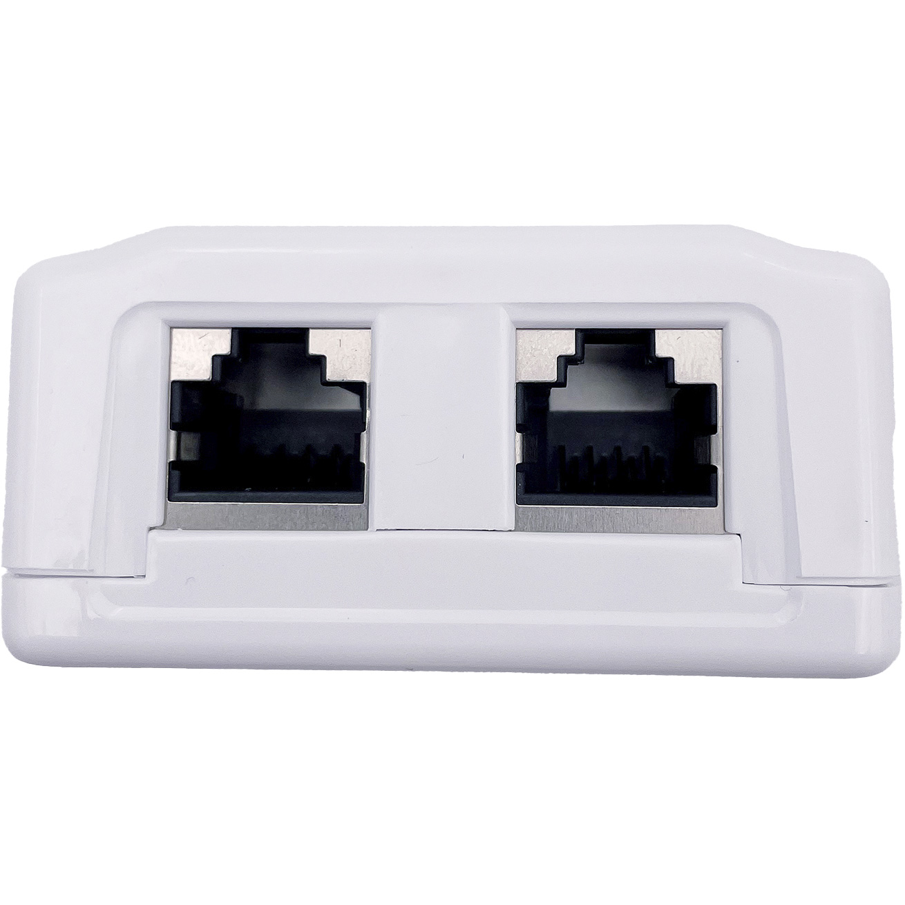 Розетка накладна CABLEXPERT 2xRJ-45 Cat.6a FTP White (NCAC-2F6A-01)