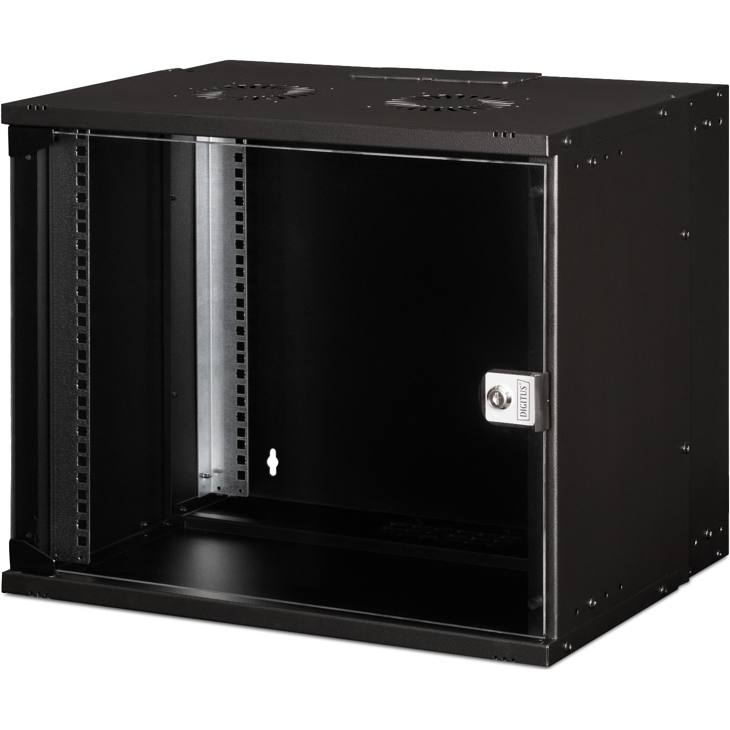 Настінна шафа 19" DIGITUS DN-49205 (9U, 540x400мм, RAL9005)