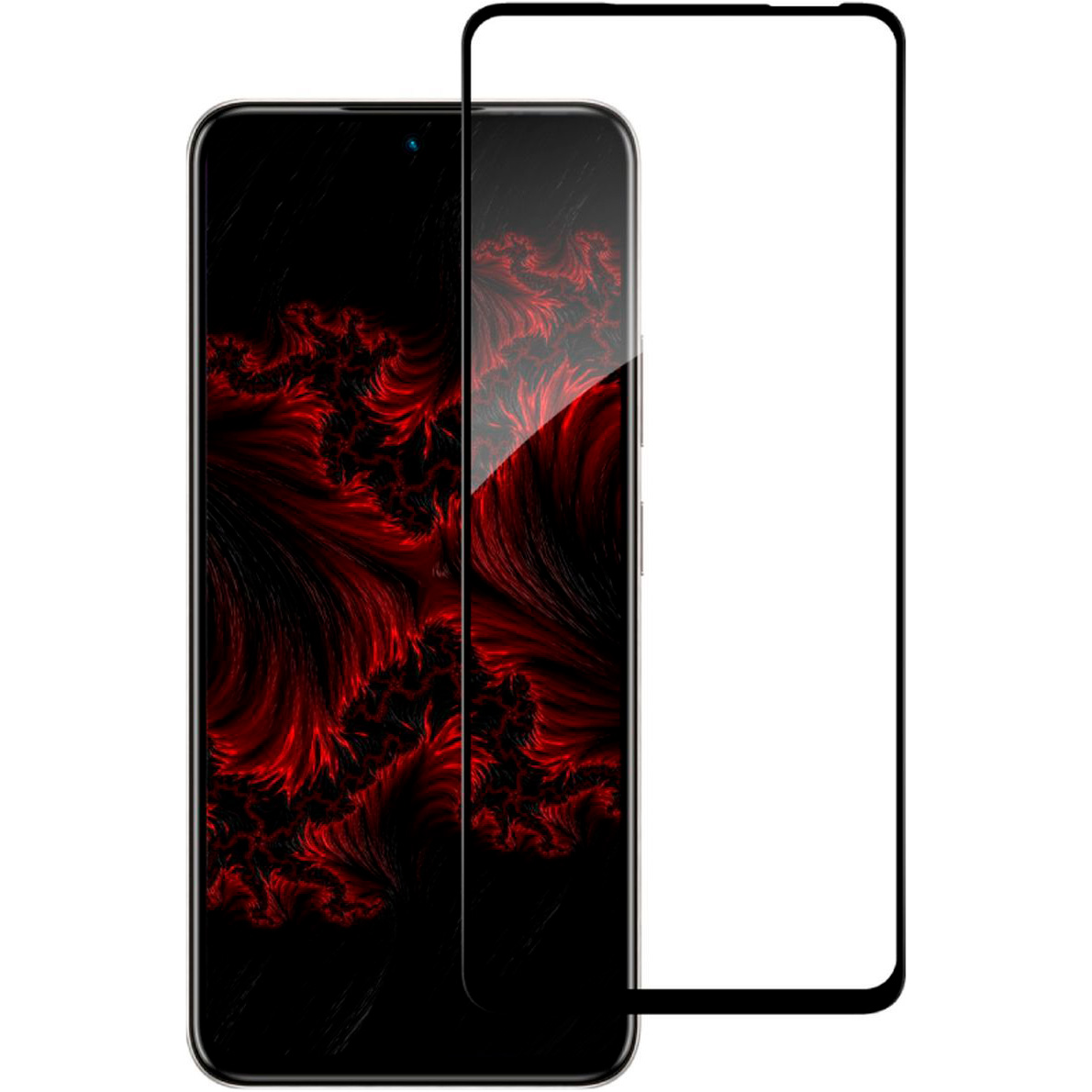 Защитное стекло INTALEO Full Glue для Infinix Hot 50 Pro