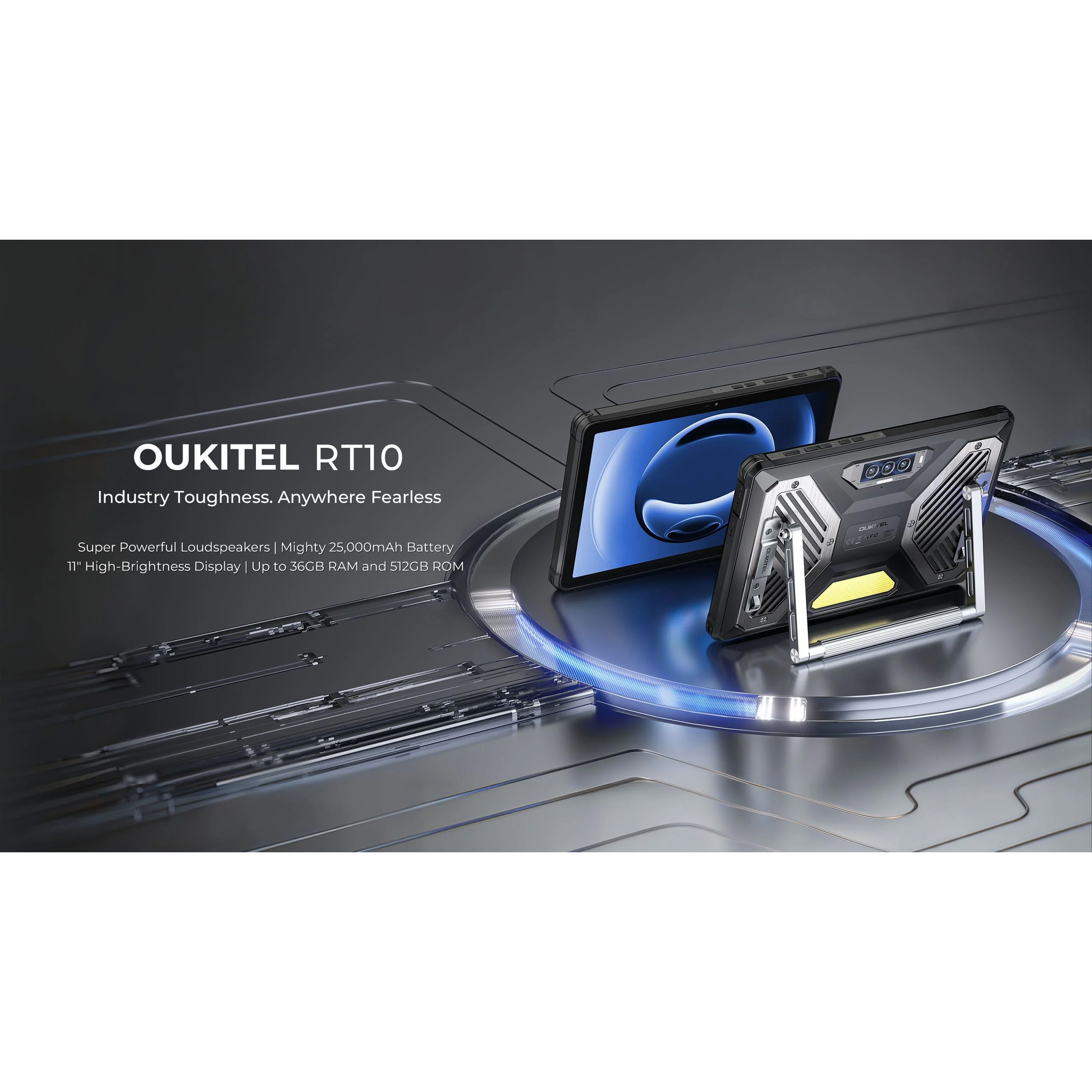 Планшет OUKITEL RT10 12/512GB Black (6941749834485)