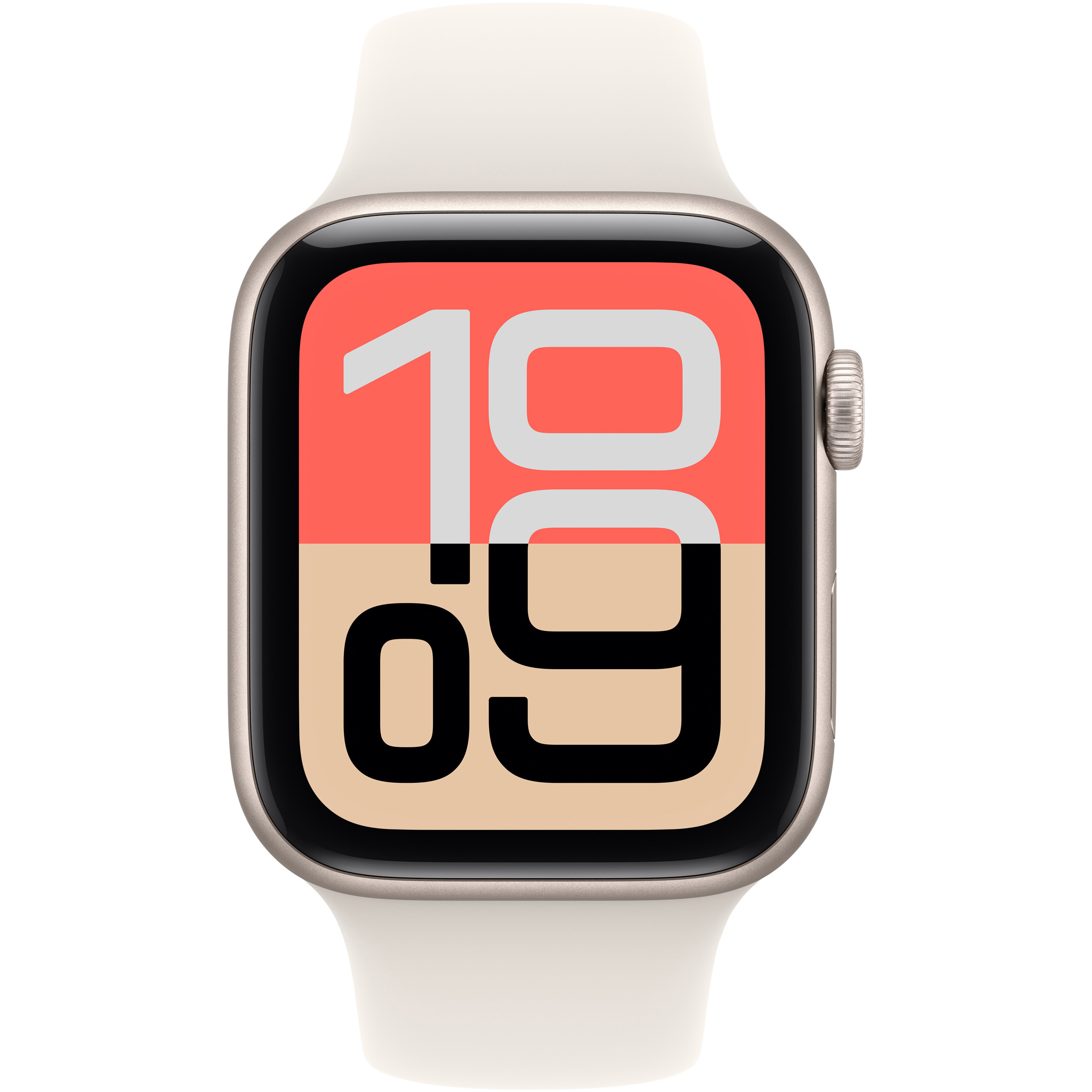 Смарт-годинник APPLE Watch SE 3 GPS + Cellular 44mm Starlight Aluminum Case with Starlight Sport Band S/M (MEPE4RK/A)