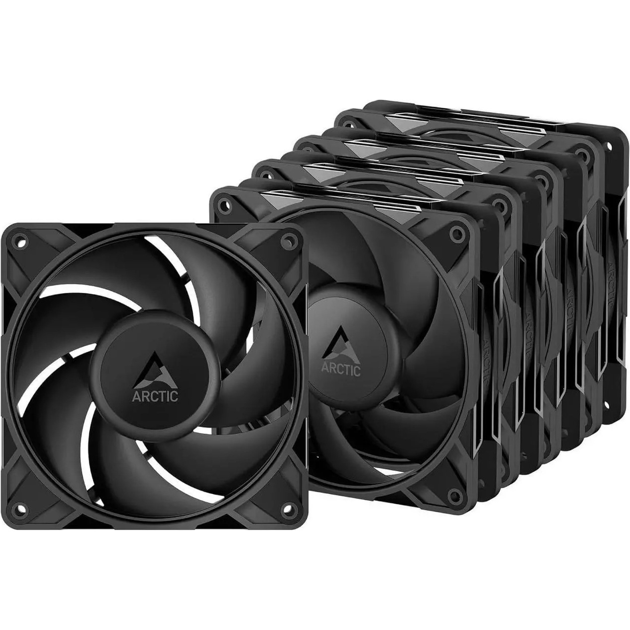 Комплект вентиляторів ARCTIC P12 Pro PST LN Black 5-Pack (ACFAN00350A)