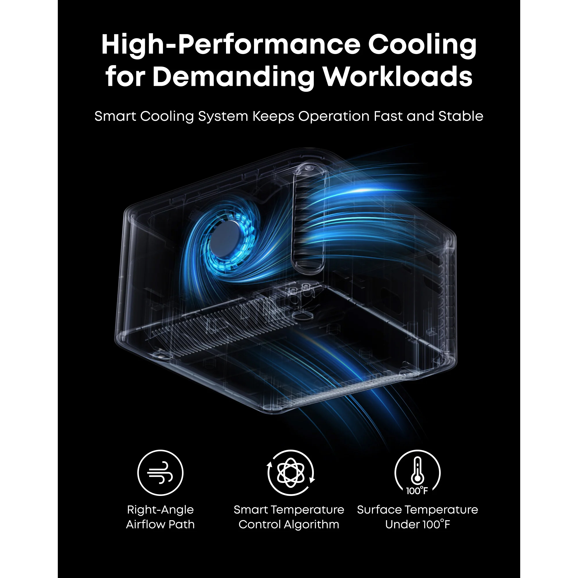 Док-станция ANKER Prime TB5 Docking Station 14-in-1, 8K Black (A83B53A1)