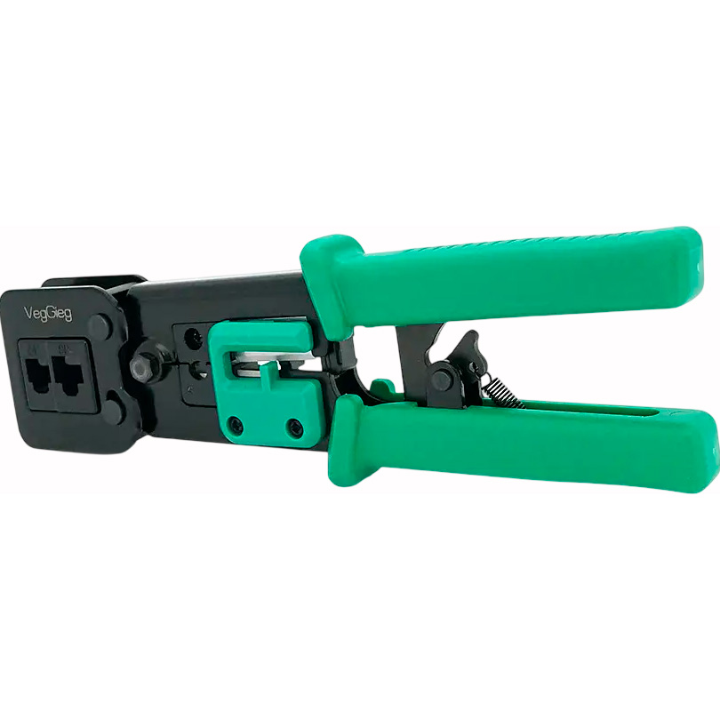 Інструмент для обтискання прохідних конекторів VEGGIEG V-E113 Green/Black