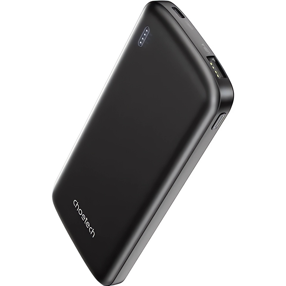 Повербанк CHOETECH B850 1xUSB-C, 1xUSB-A, 12W 10000mAh Black
