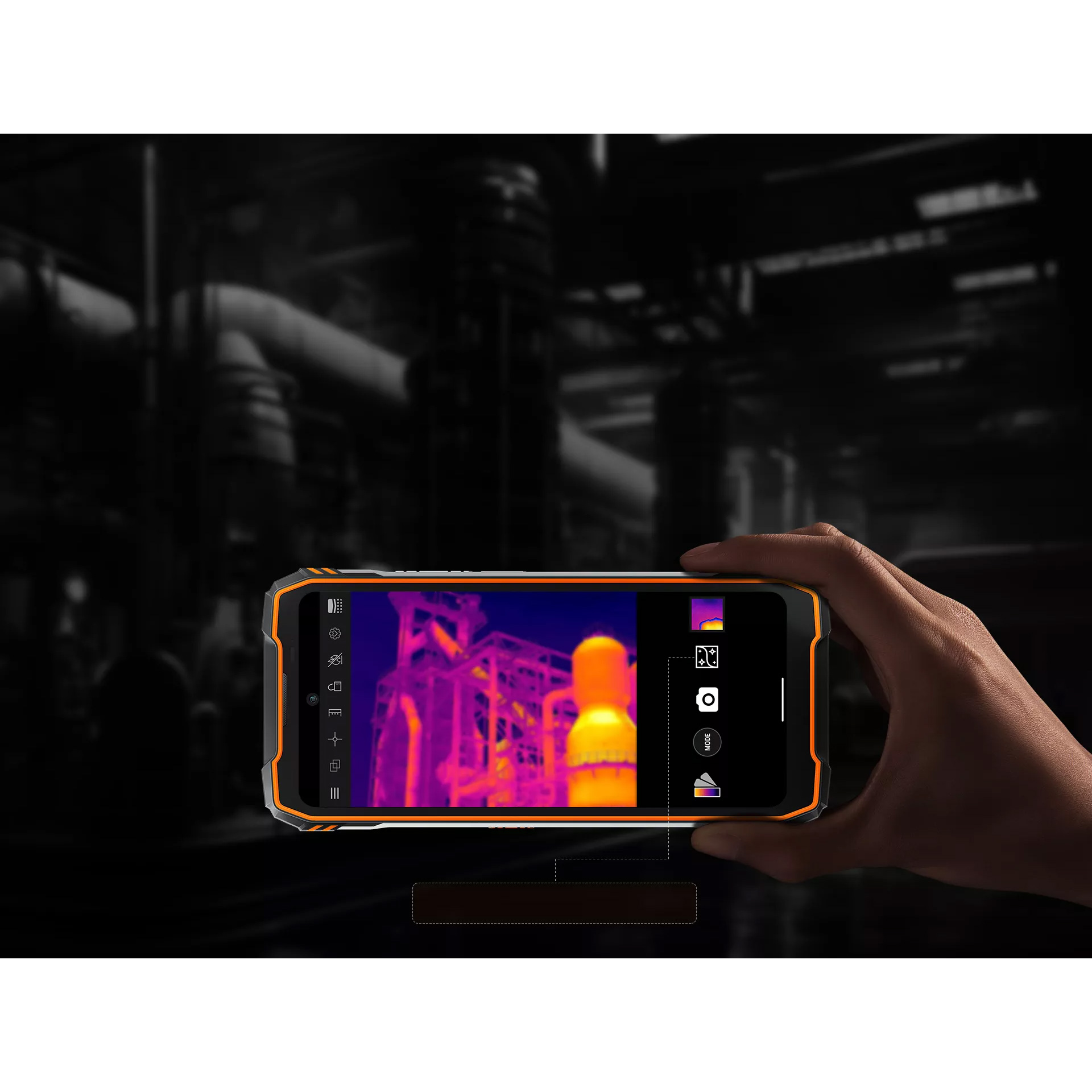 Смартфон BLACKVIEW Xplore 1 Pro Thermal 12/256GB Black