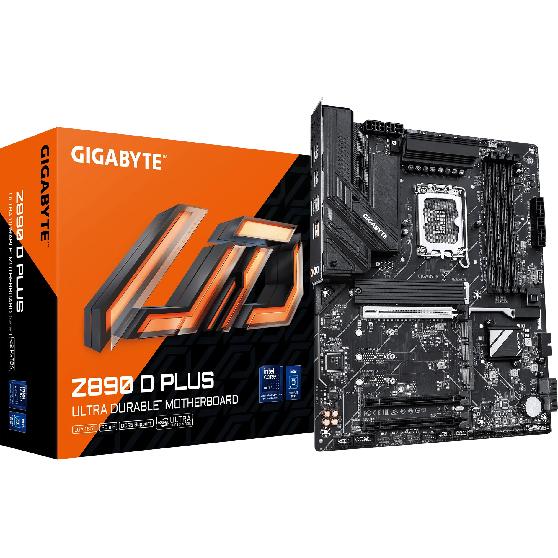 Материнская плата GIGABYTE Z890 D Plus