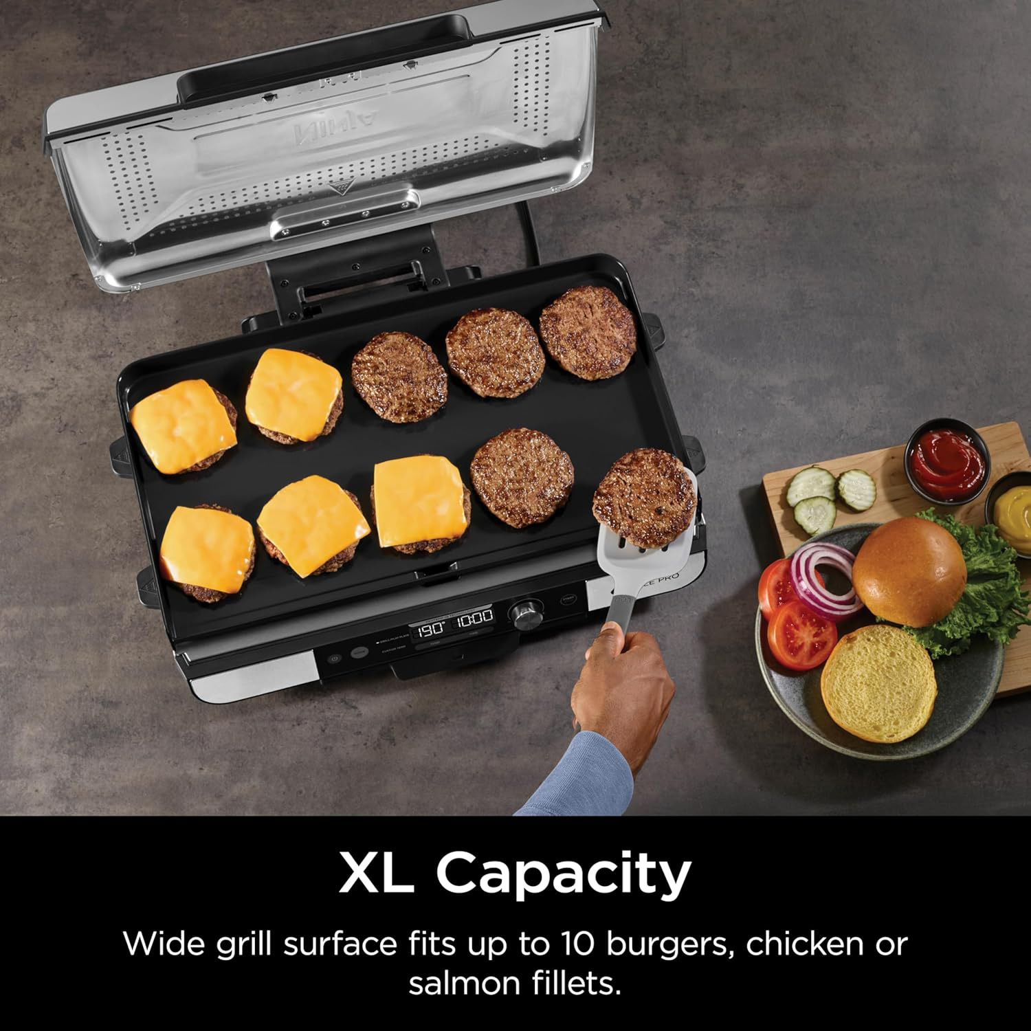 Електрогриль NINJA Sizzle Pro XL (GX101EU)