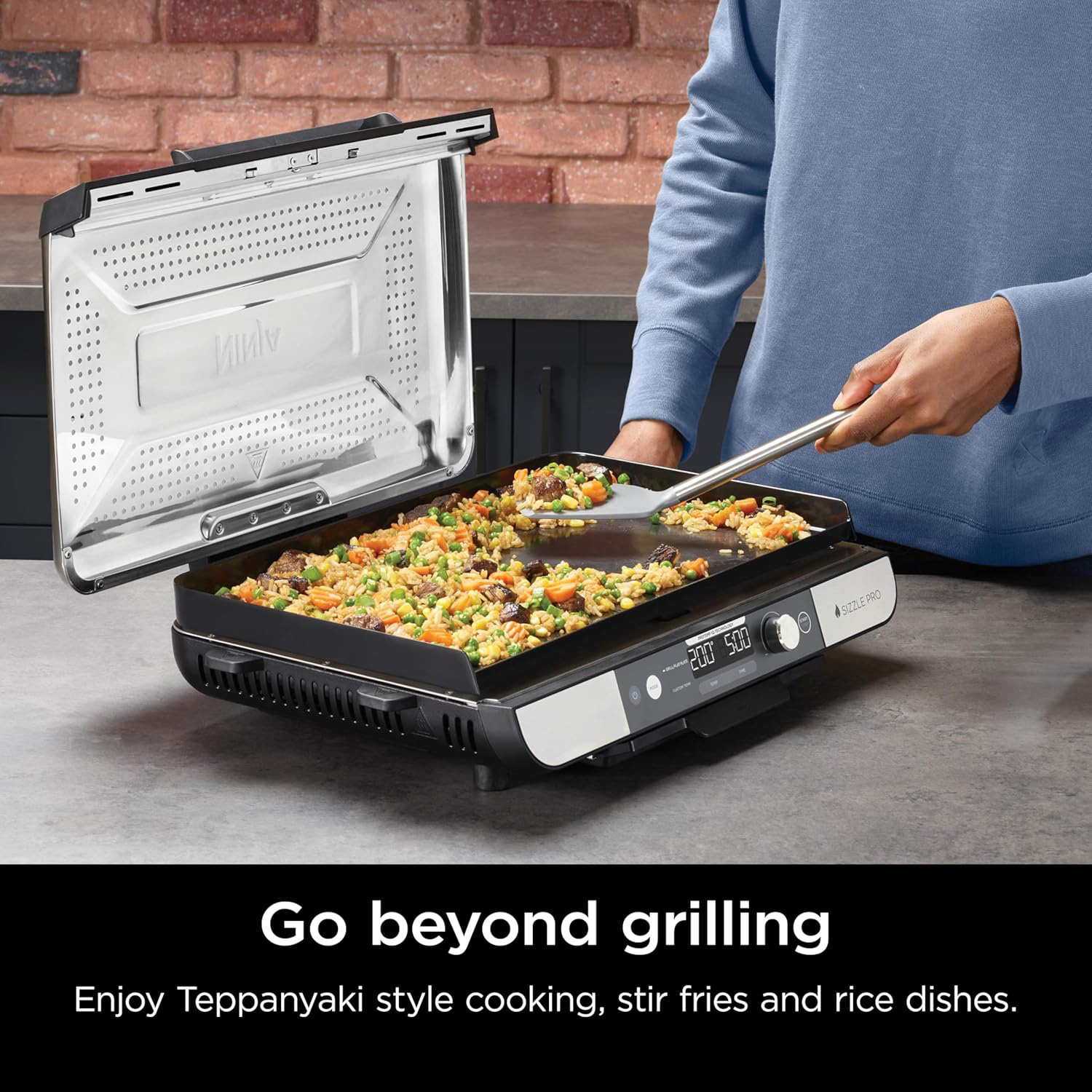 Електрогриль NINJA Sizzle Pro XL (GX101EU)