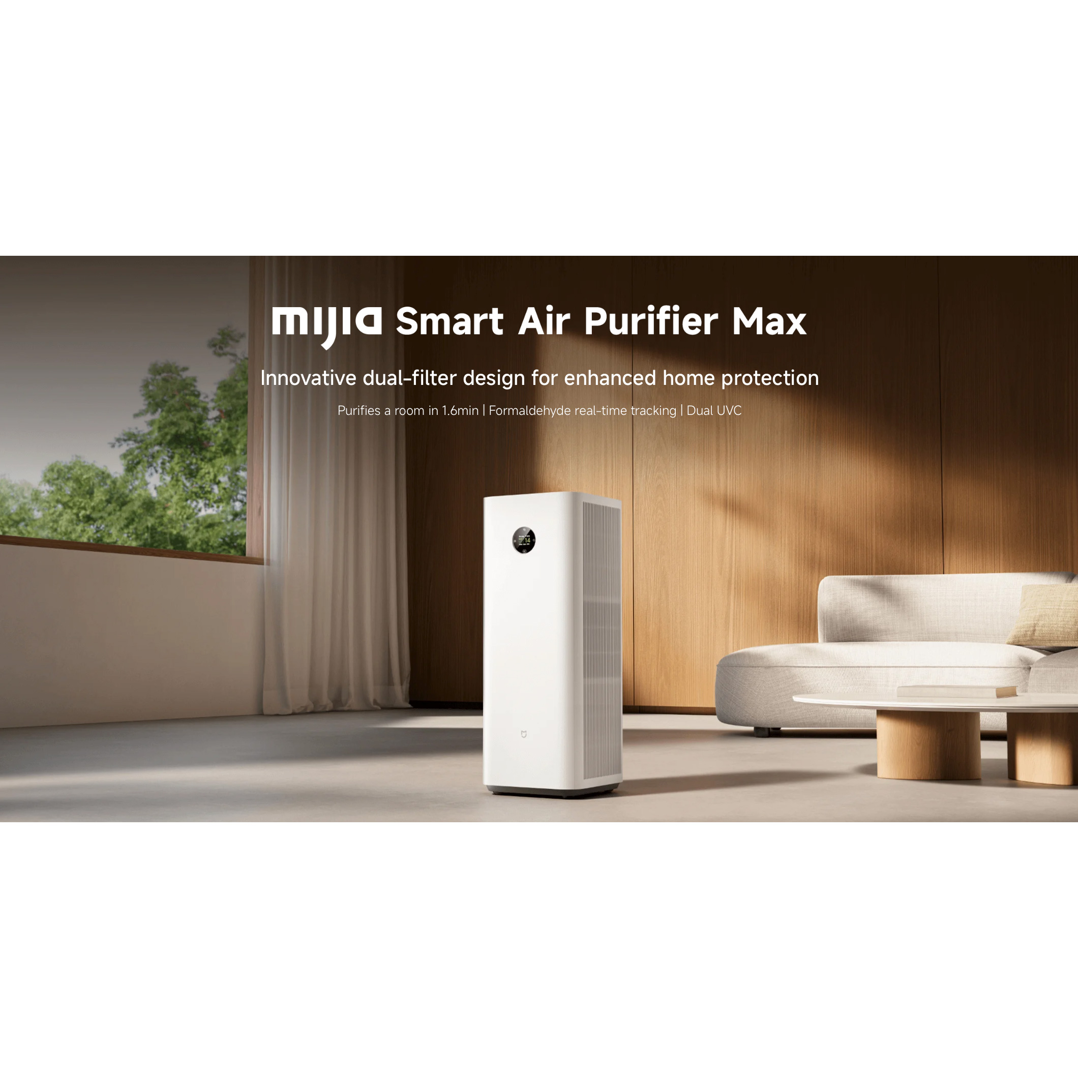 Очиститель воздуха Xiaomi MIJIA Smart Air Purifier Max (BHR08XEEU)