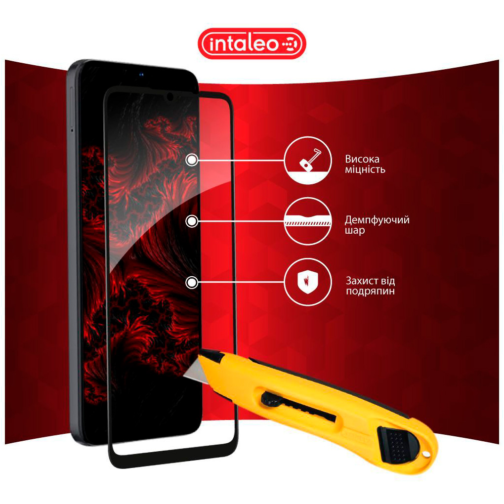 Защитное стекло INTALEO Full Glue для ZTE Blade A35