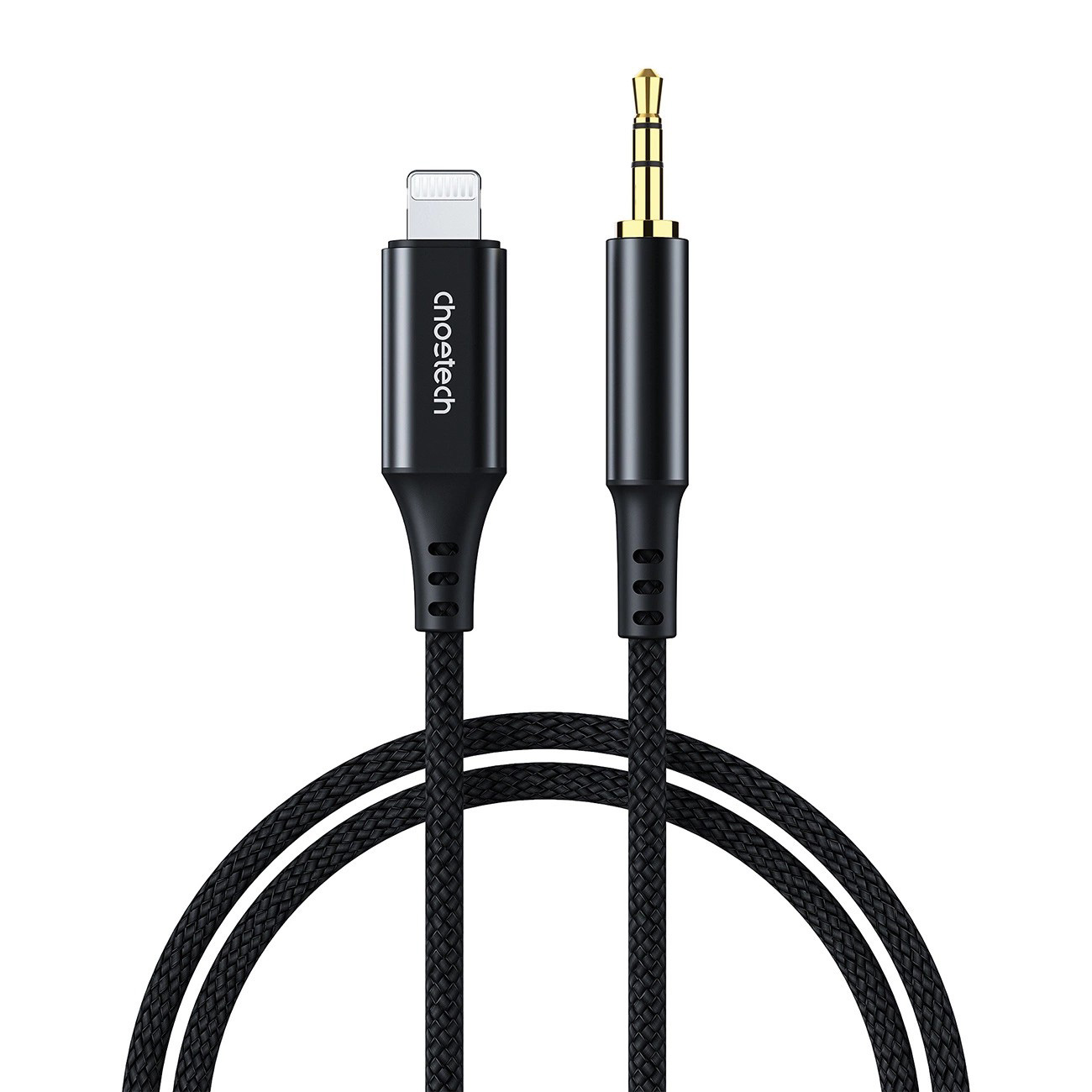 Кабель CHOETECH AUX009 Lightning - AUX 2м Black