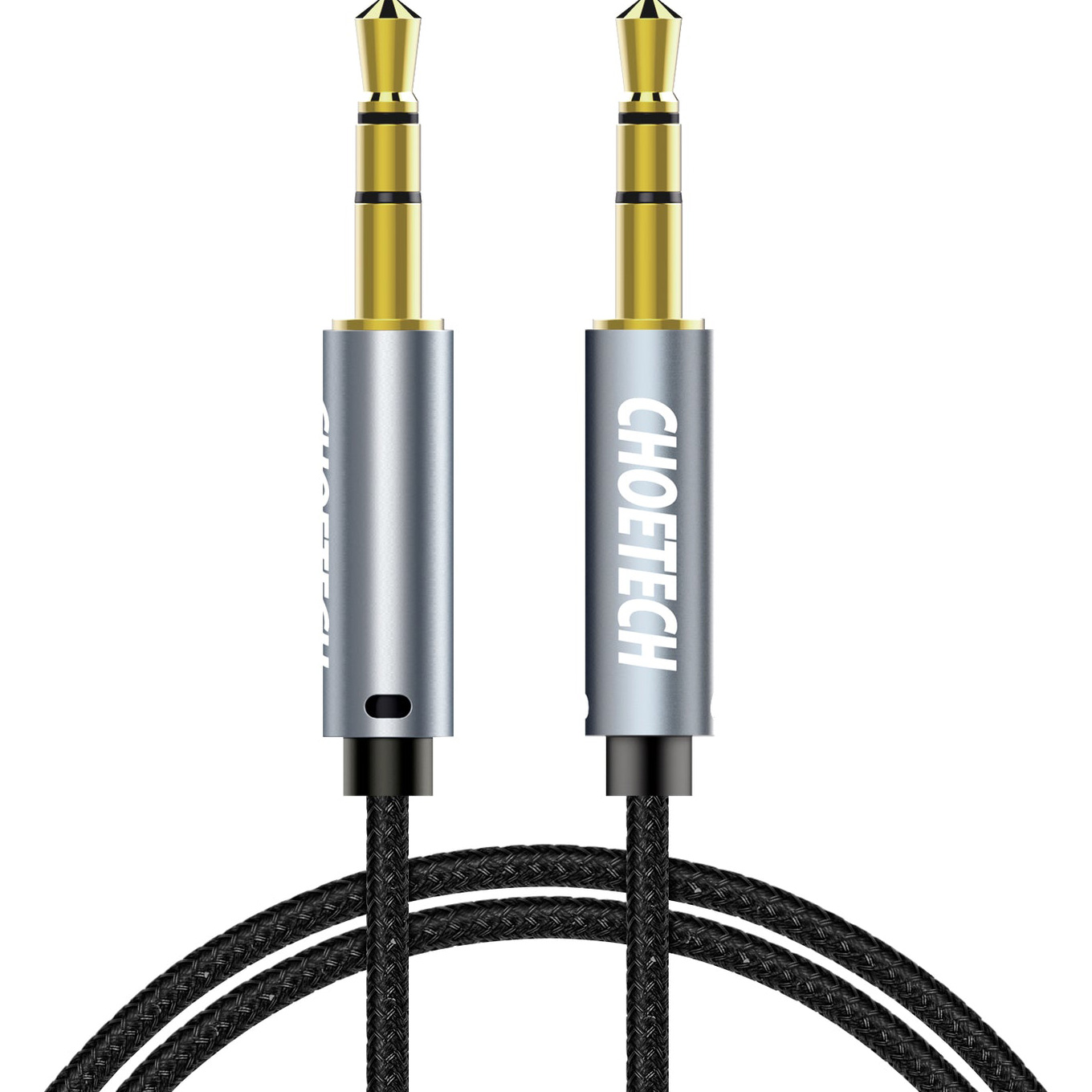 Кабель CHOETECH AUX002 mini-jack 3.5mm 1.2м Black
