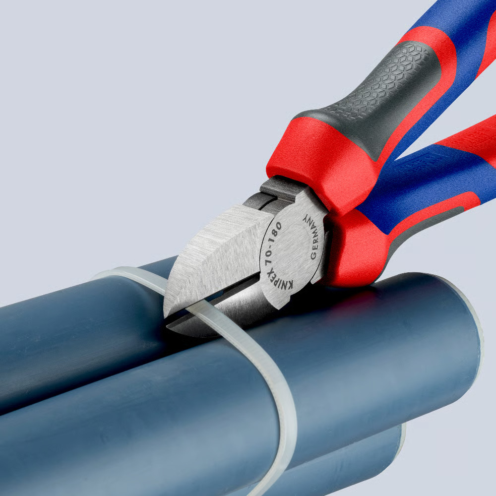 Кусачки діагональні діелектричні KNIPEX 70 02 180 180мм