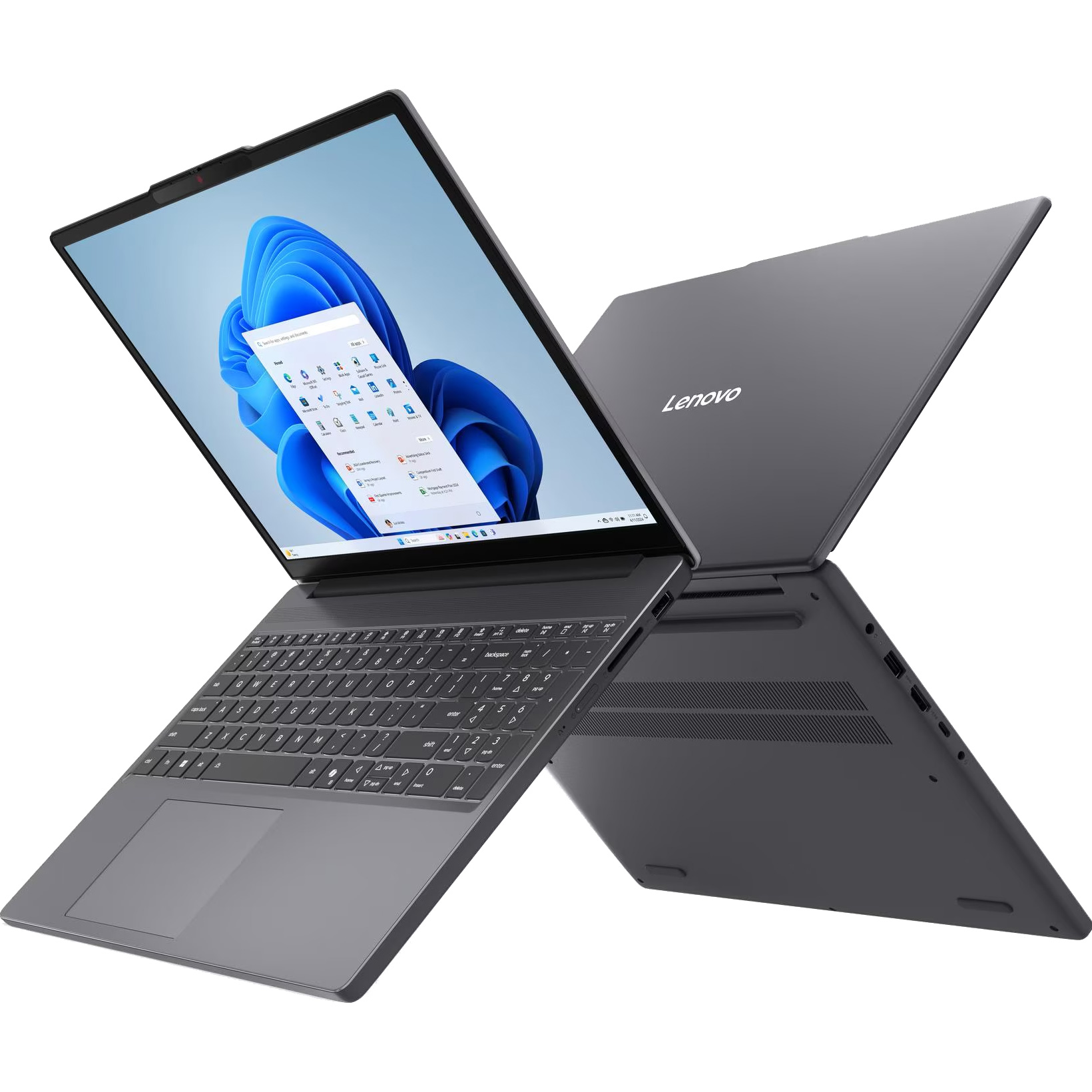 Ноутбук LENOVO Ideapad Slim 3 15IRH10 Luna Gray (83K100UGRA)