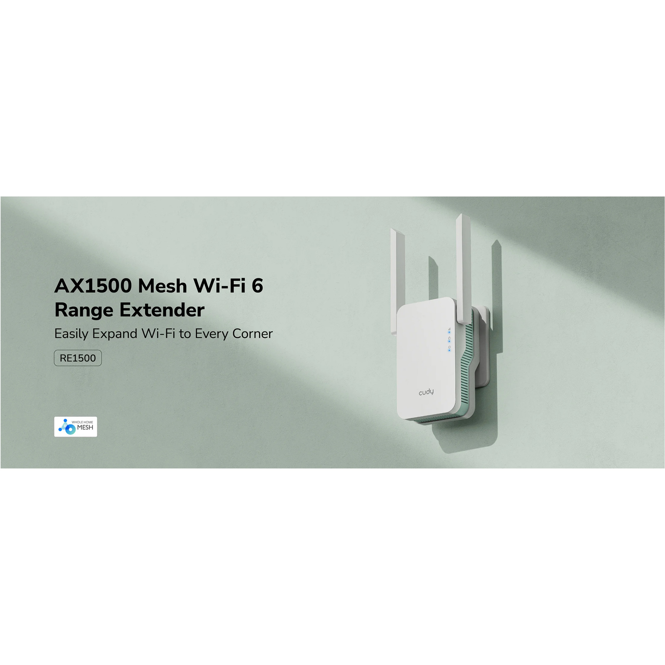 Wi-Fi репитер CUDY RE1500