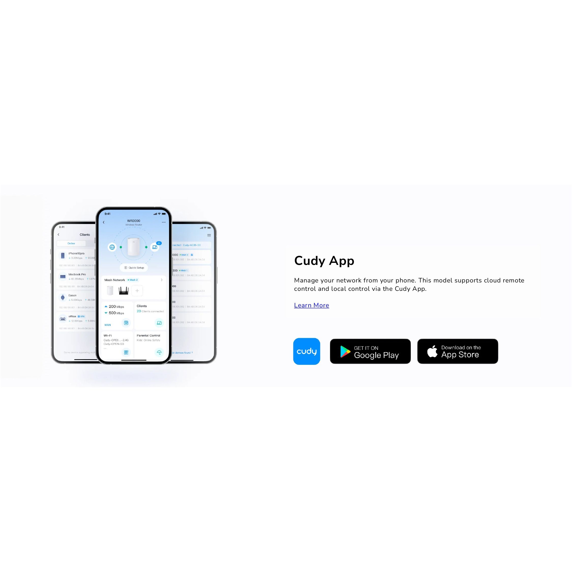 Wi-Fi репитер CUDY RE1500
