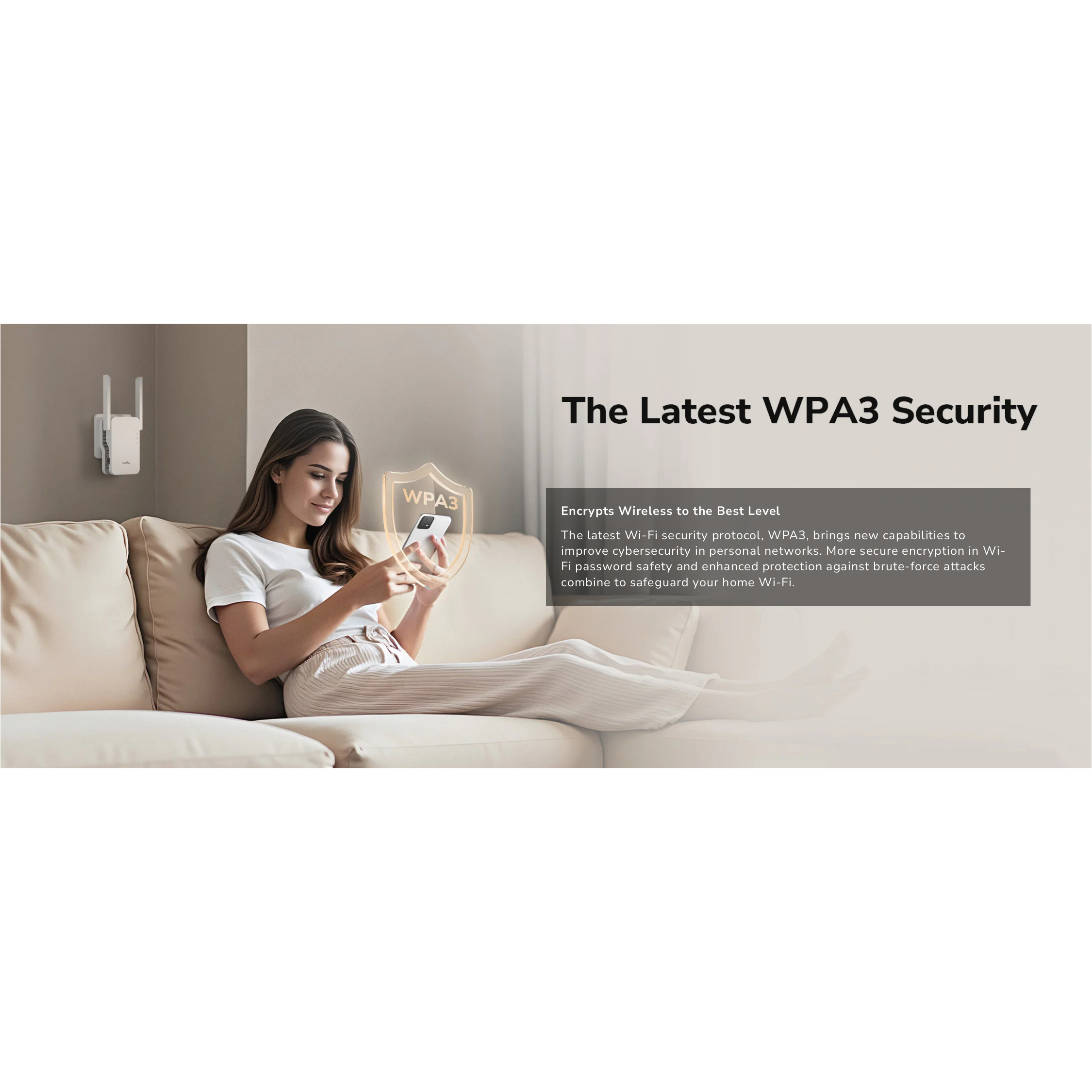 Wi-Fi репитер CUDY RE3600