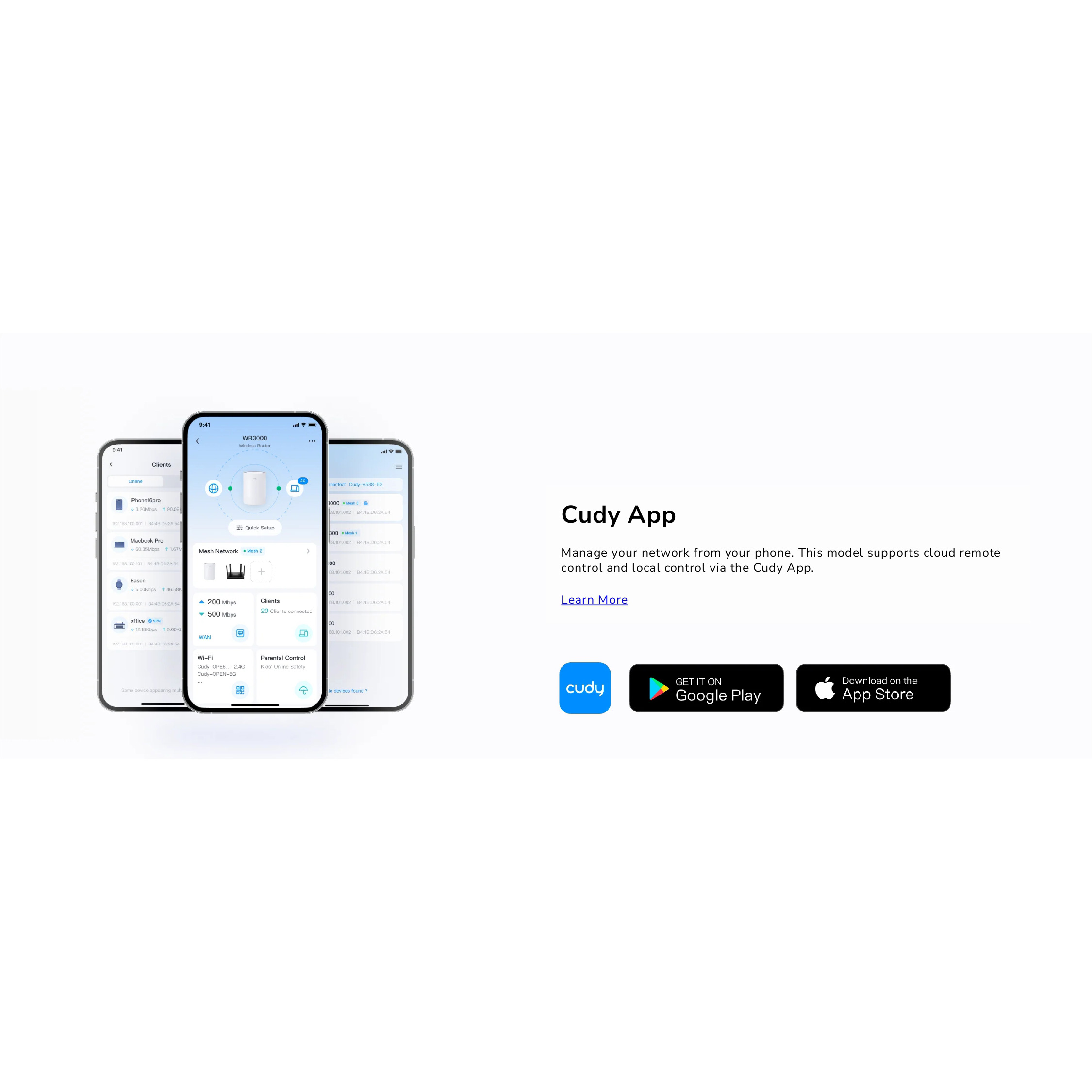 Wi-Fi репитер CUDY RE3600