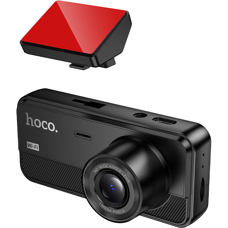 Автомобильный видеорегистратор с камерой заднего вида HOCO DV15 Driving Recorder