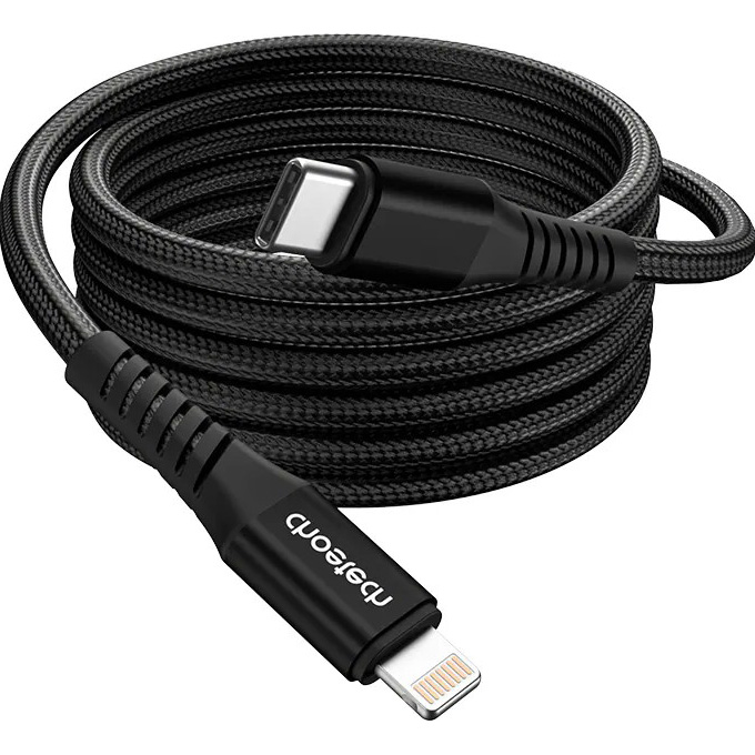 Кабель CHOETECH XCL-1030 Type-C to Lightning 27W 1м Black (XCL-1030-BK)