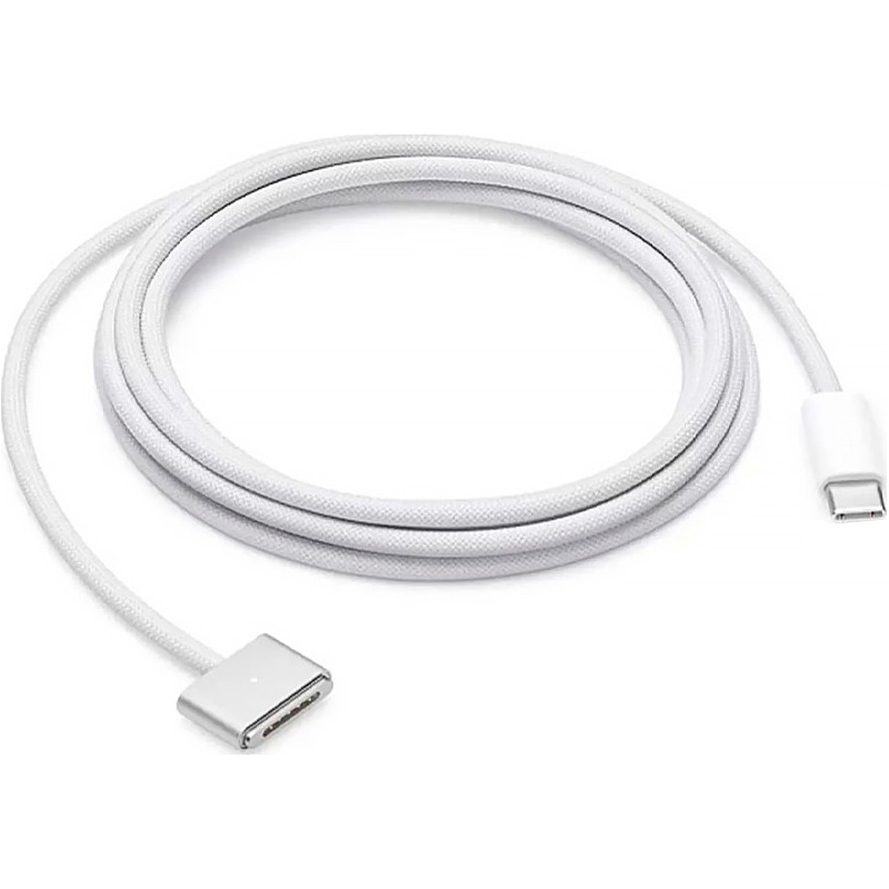 Кабель MERLION Type-C to Apple Magsafe 3 1.5м White (YT46590)