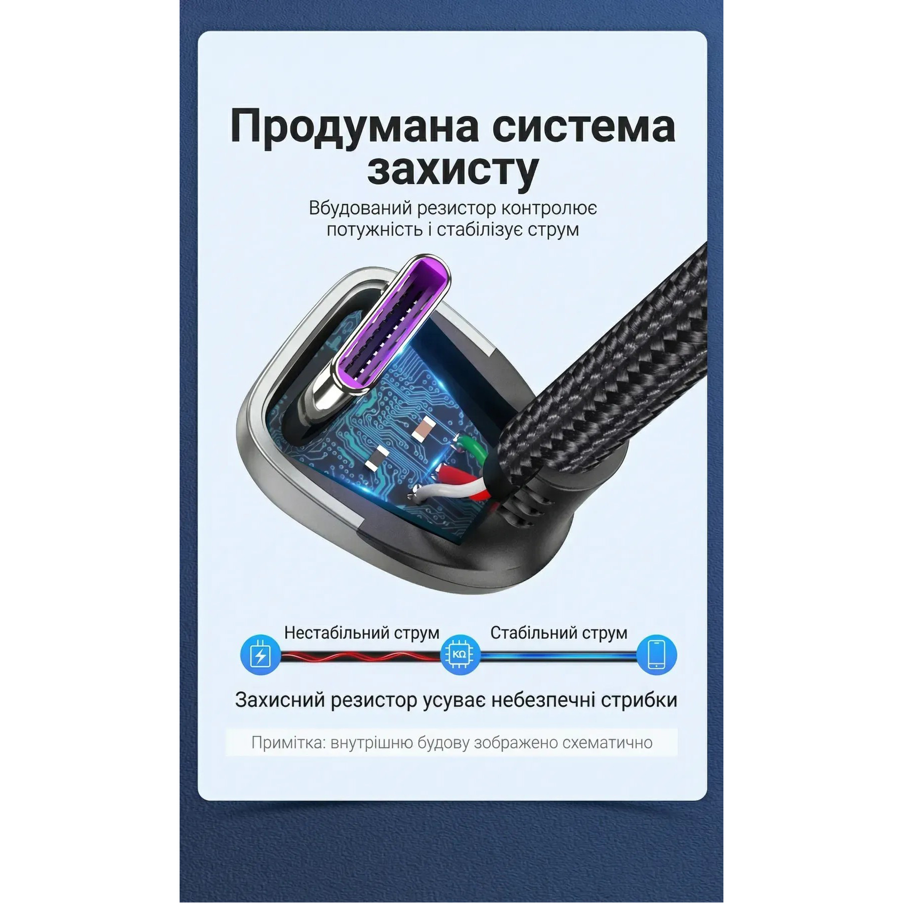 Кабель VENTION USB2.0 AM/CM U-Shaped 1.5м Gray (COHHG)