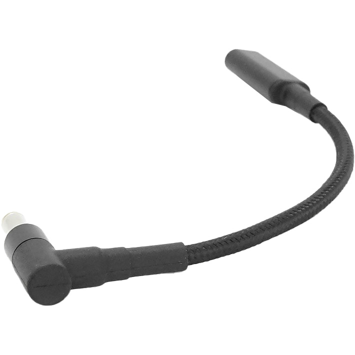 Кабель-перехідник живлення VOLTRONIC Type-C(F) to 5.5*2.5(M), 100W 0.2м (YT46637)