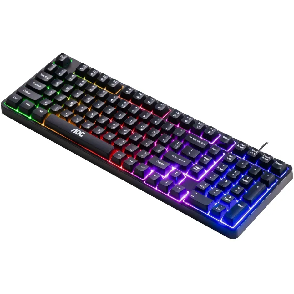 Клавіатура AOC GK116B Gaming LED Black
