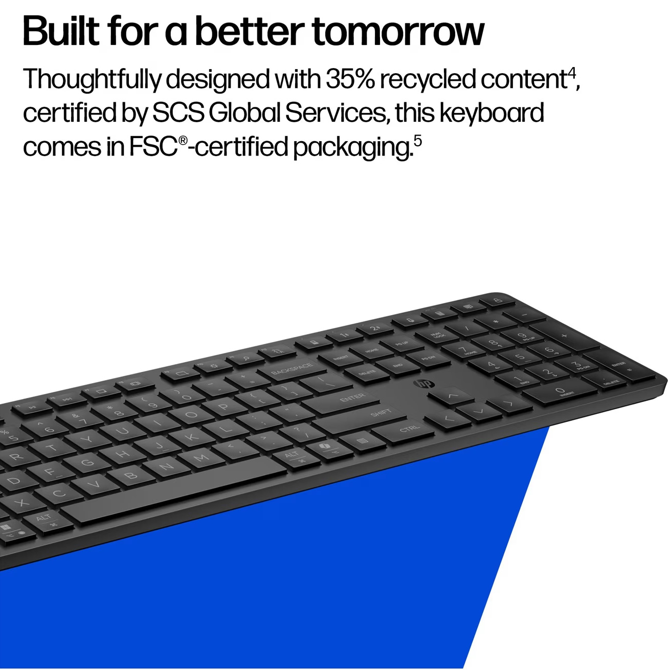 Клавіатура бездротова HP 490K Multi-Device Dual-Mode (BD5F4AA)