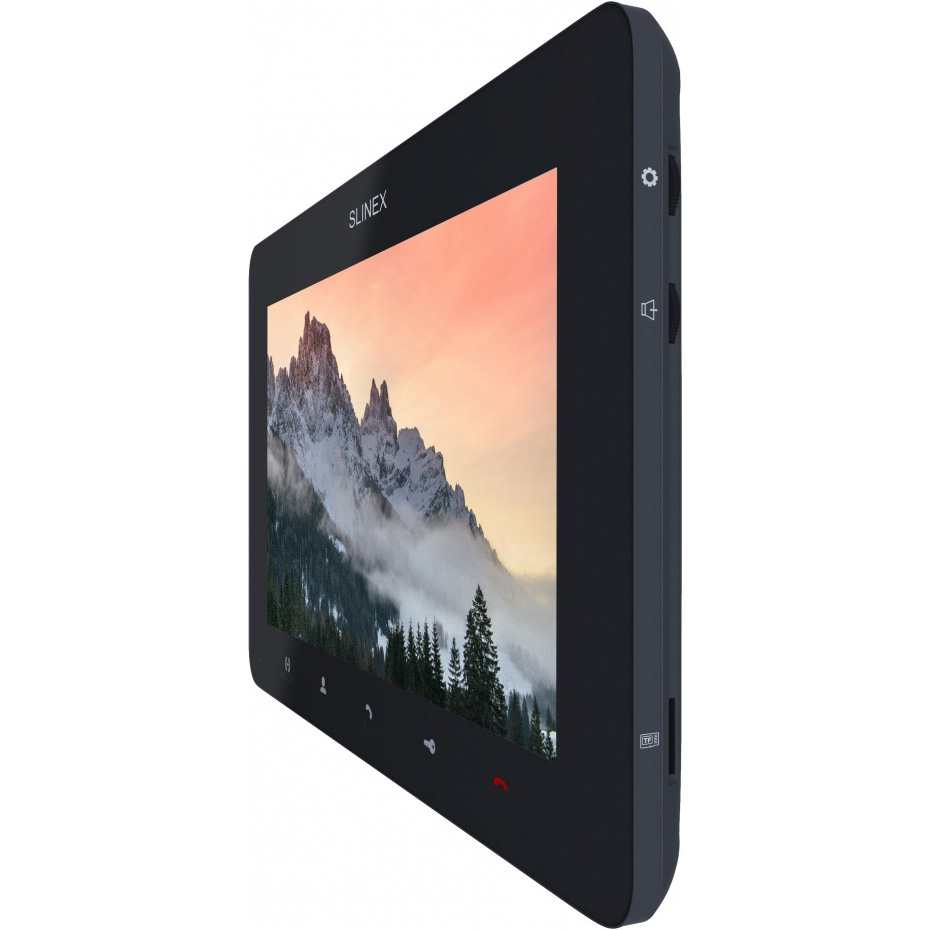 Комплект видеодомофона SLINEX SM-07MN Graphite + ML-17HD Graphite