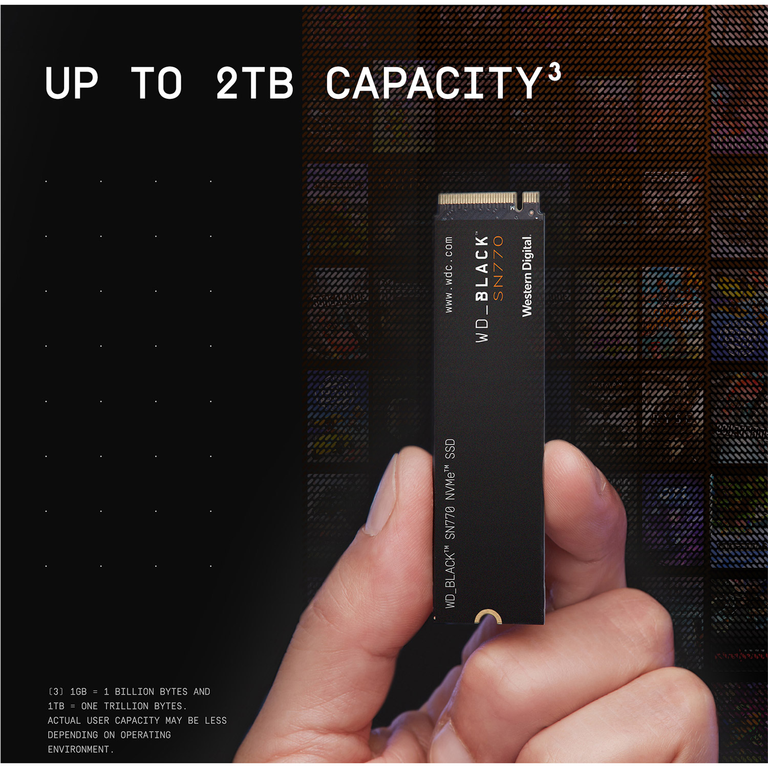 SSD диск WD Black SN770 250GB M.2 NVMe (WDS250G3X0E)