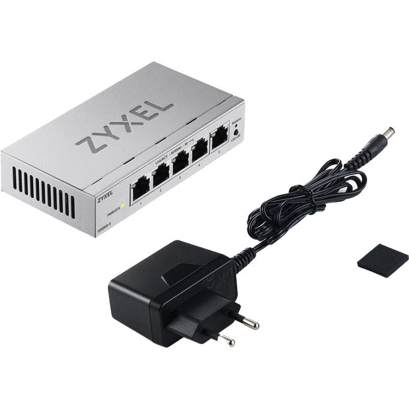 Коммутатор ZYXEL GS1200-5 v3 (GS1200-5V3-EU0101F)