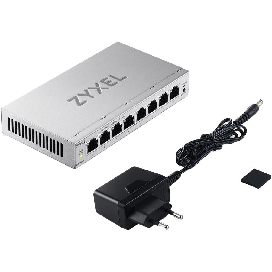 Комутатор ZYXEL GS1200-8 v3 (GS1200-8V3-EU0101F)