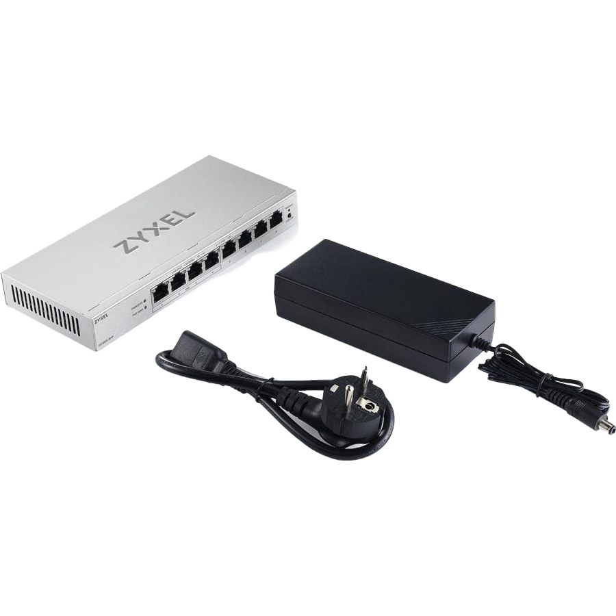 Комутатор ZYXEL GS1200-8HP v3 (GS1200-8HPV3-EU0101F)