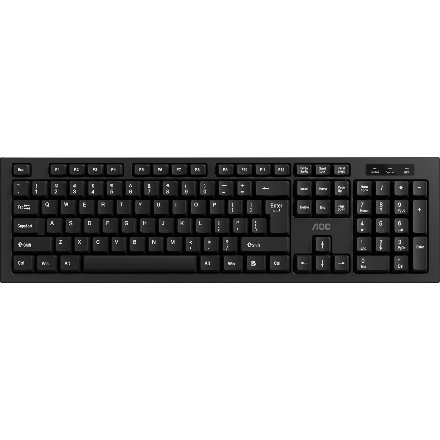 Комплект бездротовий AOC KM210B Wireless